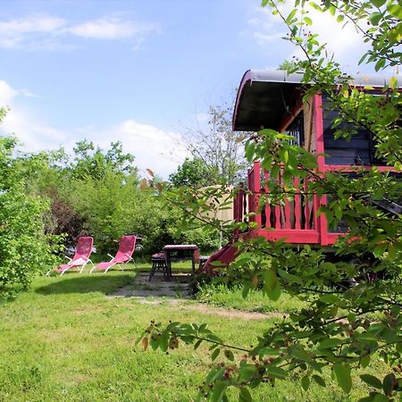 Les Roulottes Et Cabanes Du Livradois Cunlhat ภายนอก รูปภาพ